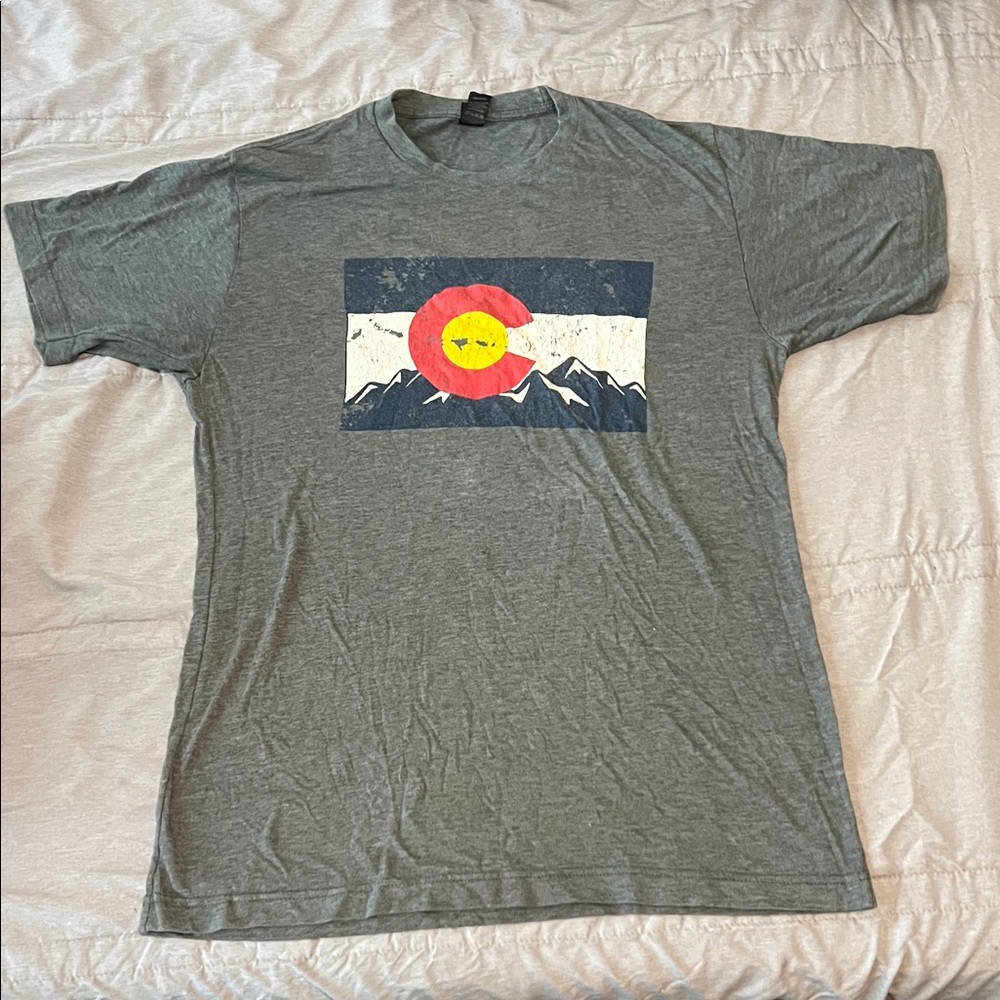 Gray Graphic T-Shirt